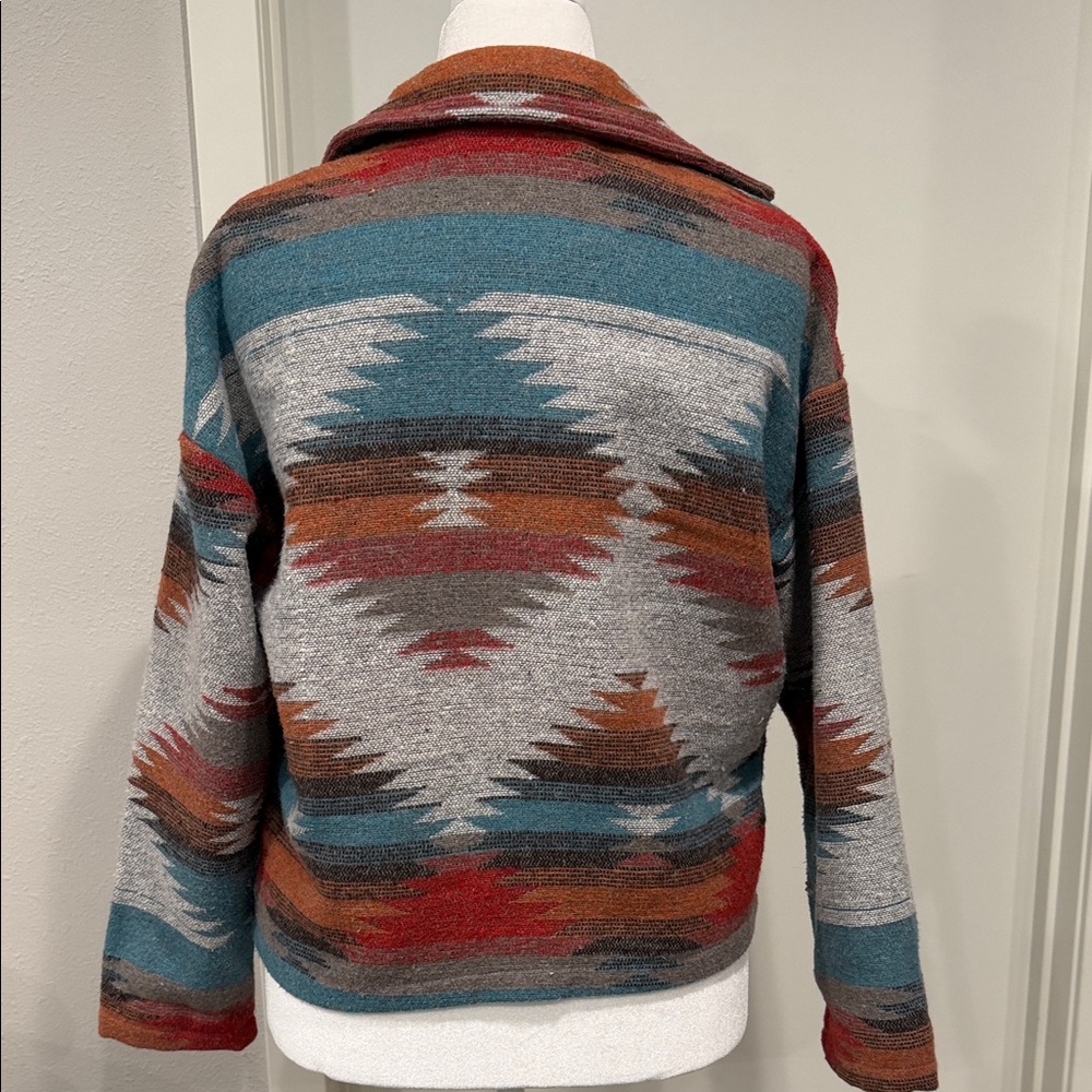 Multicolor Patterned Utility Jacket - image 5